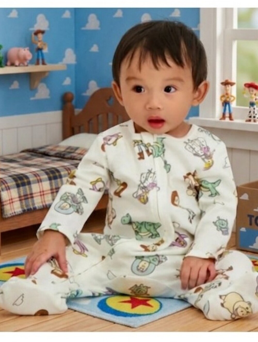 3pc Toy Story Baby Boy Long Sleeve Sleep N Play